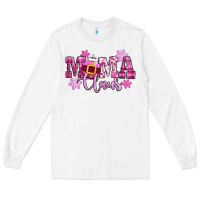White mama claus pink christmas Long Sleeve Tee - CowGirlArtShop