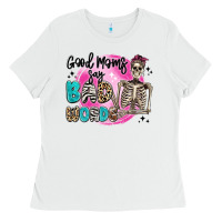 White good moms say bad words Ladies Tee - Artiststas