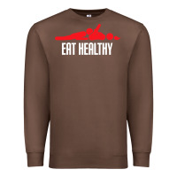 Chestnut funny eat healthy sexy tee mens rude valentine day gifts Premium Sweatshirt - lanVoArt