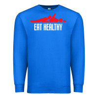 True Royal funny eat healthy sexy tee mens rude valentine day gifts Premium Sweatshirt - lanVoArt