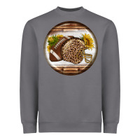 Storm american football round earrings Heavyweight Sweatshirt - BundleAndBundleShop
