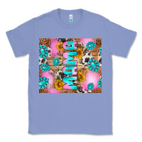 Colony Blue western mama Classic Tee - RanaPortraitStore
