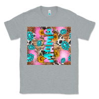 Heather Grey western mama Classic Tee - RanaPortraitStore