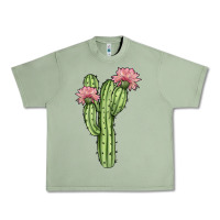 Oil Green cactus 4 Urban Heavy Tee - JahusDesignShop