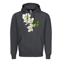 Smoke Mock Oranges Illustrations Zipper Hoodie - LillyAllenDesigns