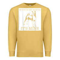 Antique Gold basenji funny dog lover gift t shirt Premium Sweatshirt - lanVoArt