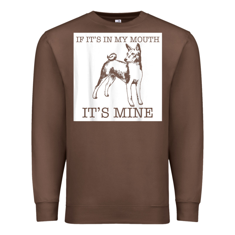 Basenji Funny Dog Lover Gift T Shirt Premium Sweatshirt by lanVoArt | Teevron