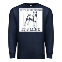 Navy basenji funny dog lover gift t shirt Premium Sweatshirt - lanVoArt