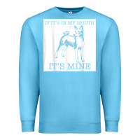 Ocean Blue basenji funny dog lover gift t shirt Premium Sweatshirt - lanVoArt