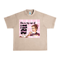 French Oak retro housewife Urban Heavy Tee - TumblerDesignByShophia