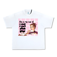 White retro housewife Urban Heavy Tee - TumblerDesignByShophia
