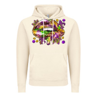 Vintage Artic Mardi Gras lips Vintage Hoodie - HowdyJamesFarm
