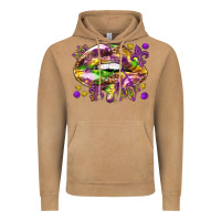 Vintage Camel Mardi Gras lips Vintage Hoodie - HowdyJamesFarm