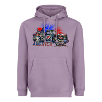 Lavender america Heavyweight Hoodie - SublimationCraftShop