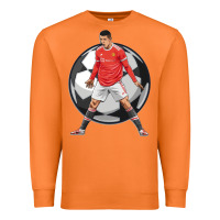 Carrot cr7 soccer fan Premium Sweatshirt - lanVoArt