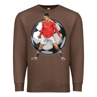 Chestnut cr7 soccer fan Premium Sweatshirt - lanVoArt