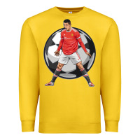 Lemon cr7 soccer fan Premium Sweatshirt - lanVoArt
