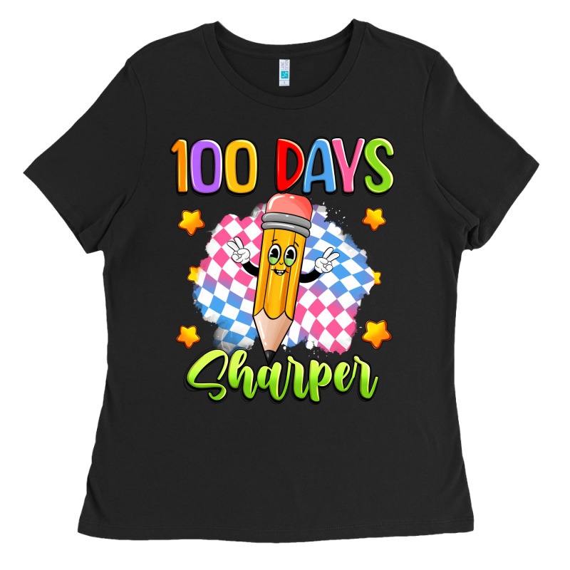 100 Days Sharper Ladies Tee by Artiststas | Teevron