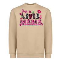 Mushroom one loved mama valentine's day Heavyweight Sweatshirt - FaDigitalArtStudio