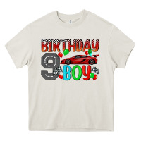 Cream birthday boy Heavy Core Tee - BundleAndBundleShop