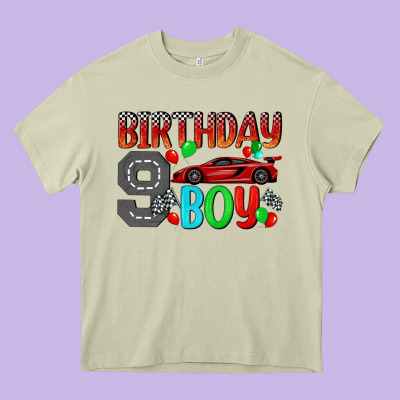 Birthday Boy Heavy Core Tee Designed By Bundleandbundleshop