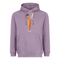 Lavender vector despicable me Heavyweight Hoodie - lanVoArt
