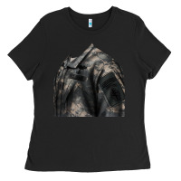 Black english pointer us army Ladies Tee - RanaPortraitStore