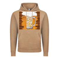 Vintage Coffee keep calm and drink cold beer Vintage Hoodie - TumblerDesignByShophia
