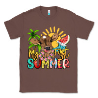 Chestnut My first summer baby cow Classic Tee - NancyCooperArtShop