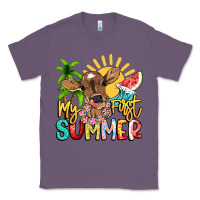 Lavender My first summer baby cow Classic Tee - NancyCooperArtShop
