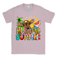 Lilac My first summer baby cow Classic Tee - NancyCooperArtShop