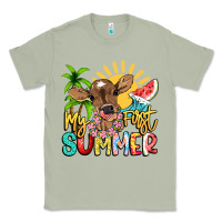 Matcha My first summer baby cow Classic Tee - NancyCooperArtShop