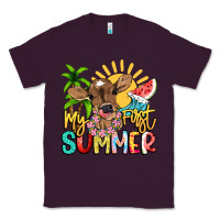 Plum My first summer baby cow Classic Tee - NancyCooperArtShop