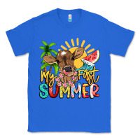 True Royal My first summer baby cow Classic Tee - NancyCooperArtShop