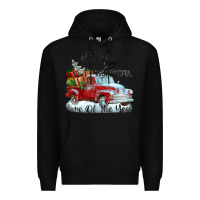 Black it's the most wonderful time of the year Premium Hoodie - FaDigitalArtStudio