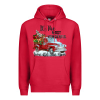 Cardinal it's the most wonderful time of the year Premium Hoodie - FaDigitalArtStudio