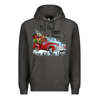 Charcoal Heather it's the most wonderful time of the year Premium Hoodie - FaDigitalArtStudio