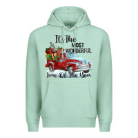 Seafoam it's the most wonderful time of the year Premium Hoodie - FaDigitalArtStudio