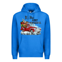 True Royal it's the most wonderful time of the year Premium Hoodie - FaDigitalArtStudio