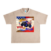 French Oak red white & boom Urban Heavy Tee - TumblerDesignByShophia