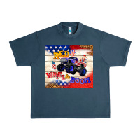 Midnight Navy red white & boom Urban Heavy Tee - TumblerDesignByShophia