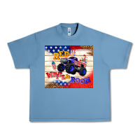 Pebble Blue red white & boom Urban Heavy Tee - TumblerDesignByShophia