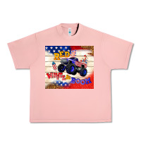 Salmon red white & boom Urban Heavy Tee - TumblerDesignByShophia