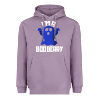 Lavender Boo Berry Halloween Funny Blueberry for Berries Fans Premium Heavyweight Hoodie - lanVoArt