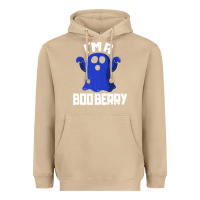 Mushroom Boo Berry Halloween Funny Blueberry for Berries Fans Premium Heavyweight Hoodie - lanVoArt