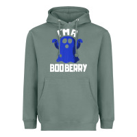 Sage Boo Berry Halloween Funny Blueberry for Berries Fans Premium Heavyweight Hoodie - lanVoArt