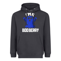Smoke Boo Berry Halloween Funny Blueberry for Berries Fans Premium Heavyweight Hoodie - lanVoArt
