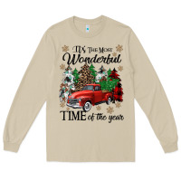 Mushroom its the most wonderful time of the year Long Sleeve Tee - CowGirlArtShop