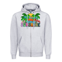 My Favorite Coloris Sunshine Zipper Hoodie | Teevron