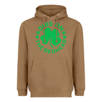Toasted Coconut dibs on the redhead  st patricks day Heavyweight Hoodie - lanVoArt